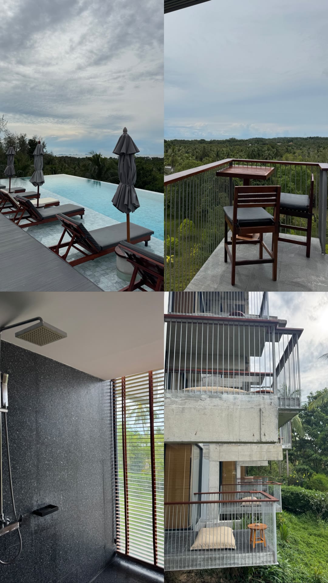 Jungle hotel with infinity pool, Koh Phangan