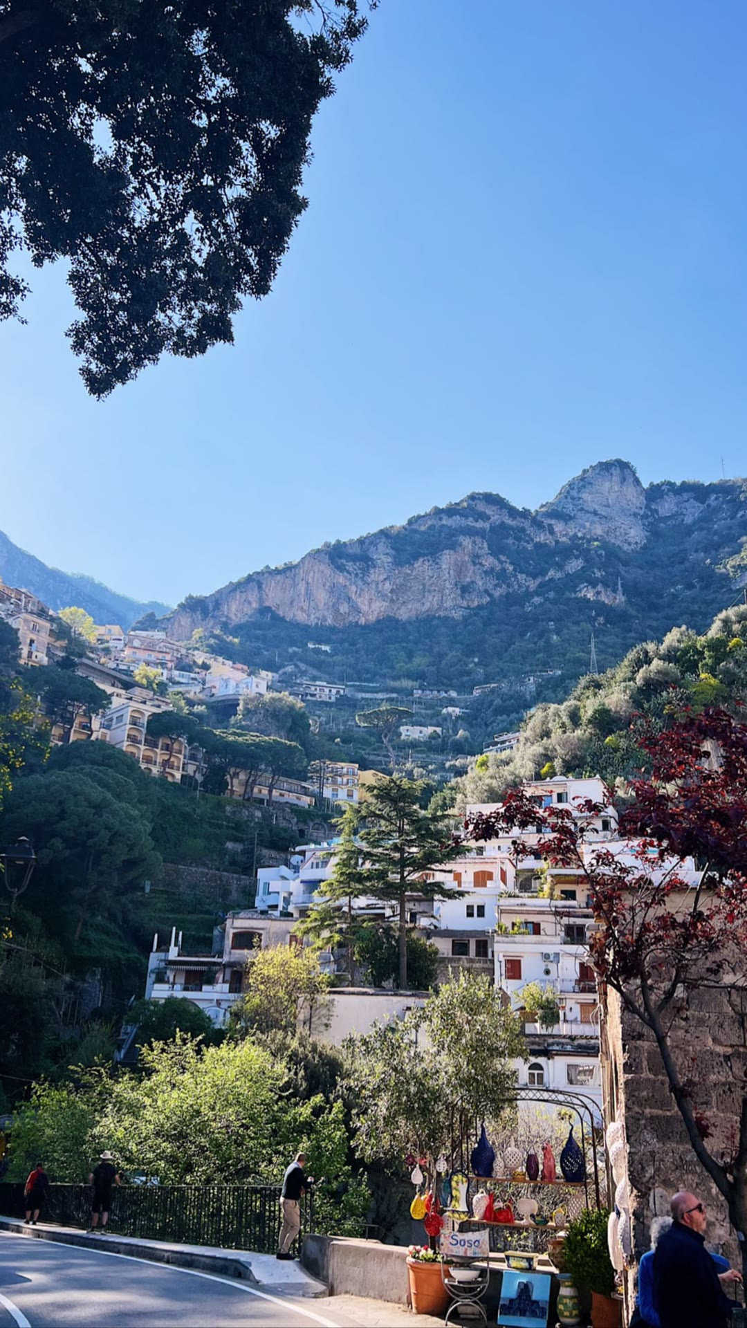 Positano hillside views, Amalfi Coast