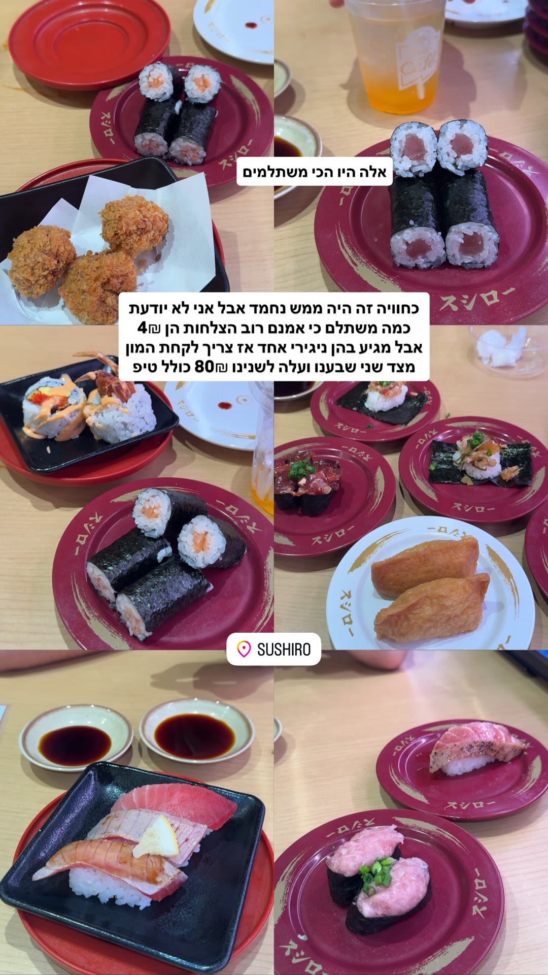 Sushiro conveyor sushi in Bangkok
