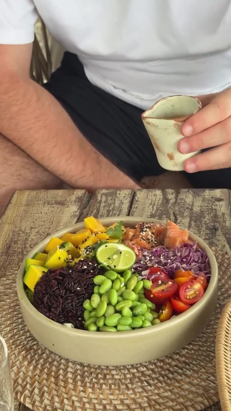 Poke bowl on Koh Phangan