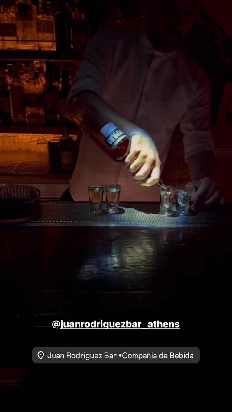 Juan Rodriguez Bar, Athens