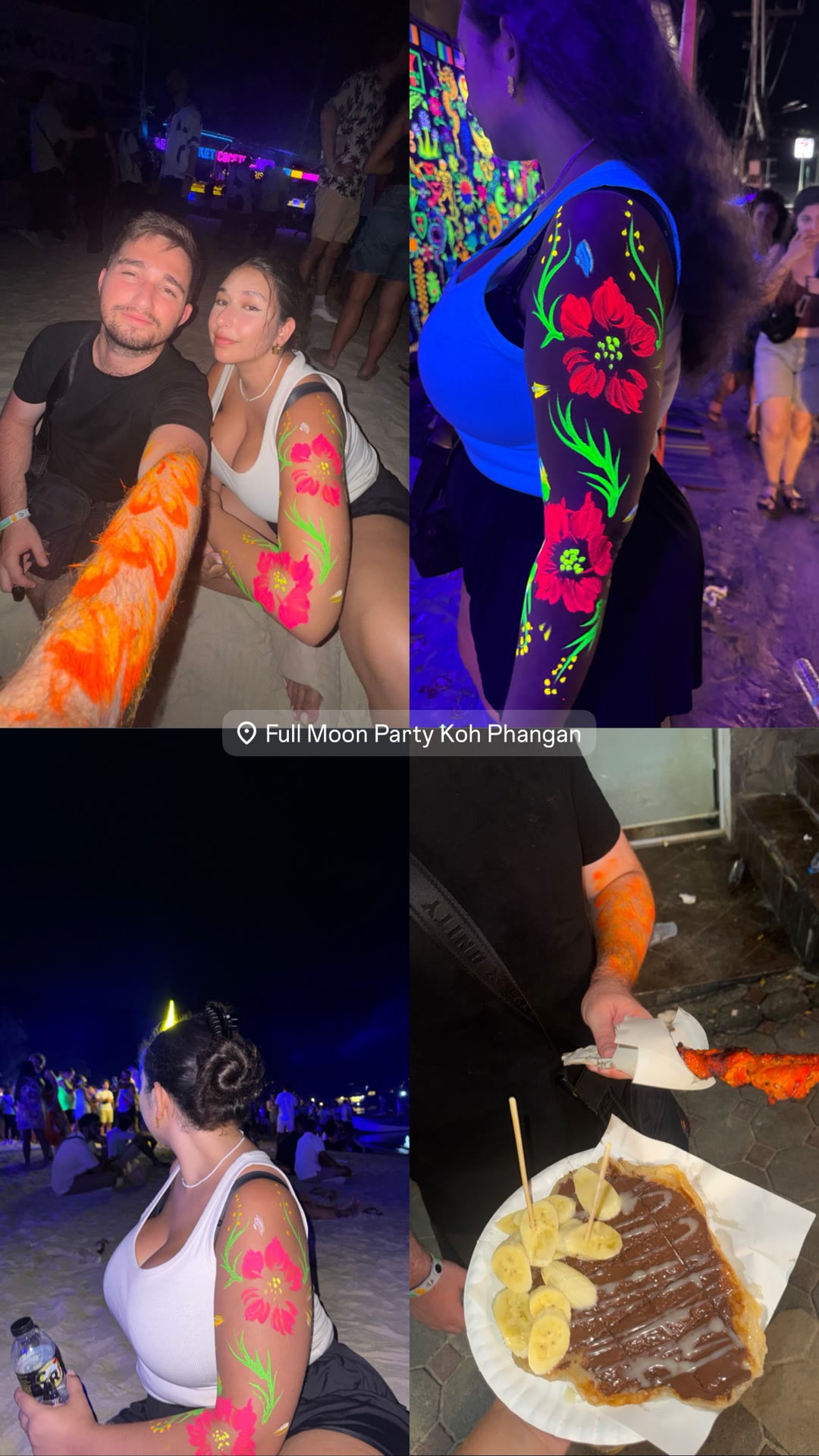 Full Moon Party on Haad Rin, Koh Phangan