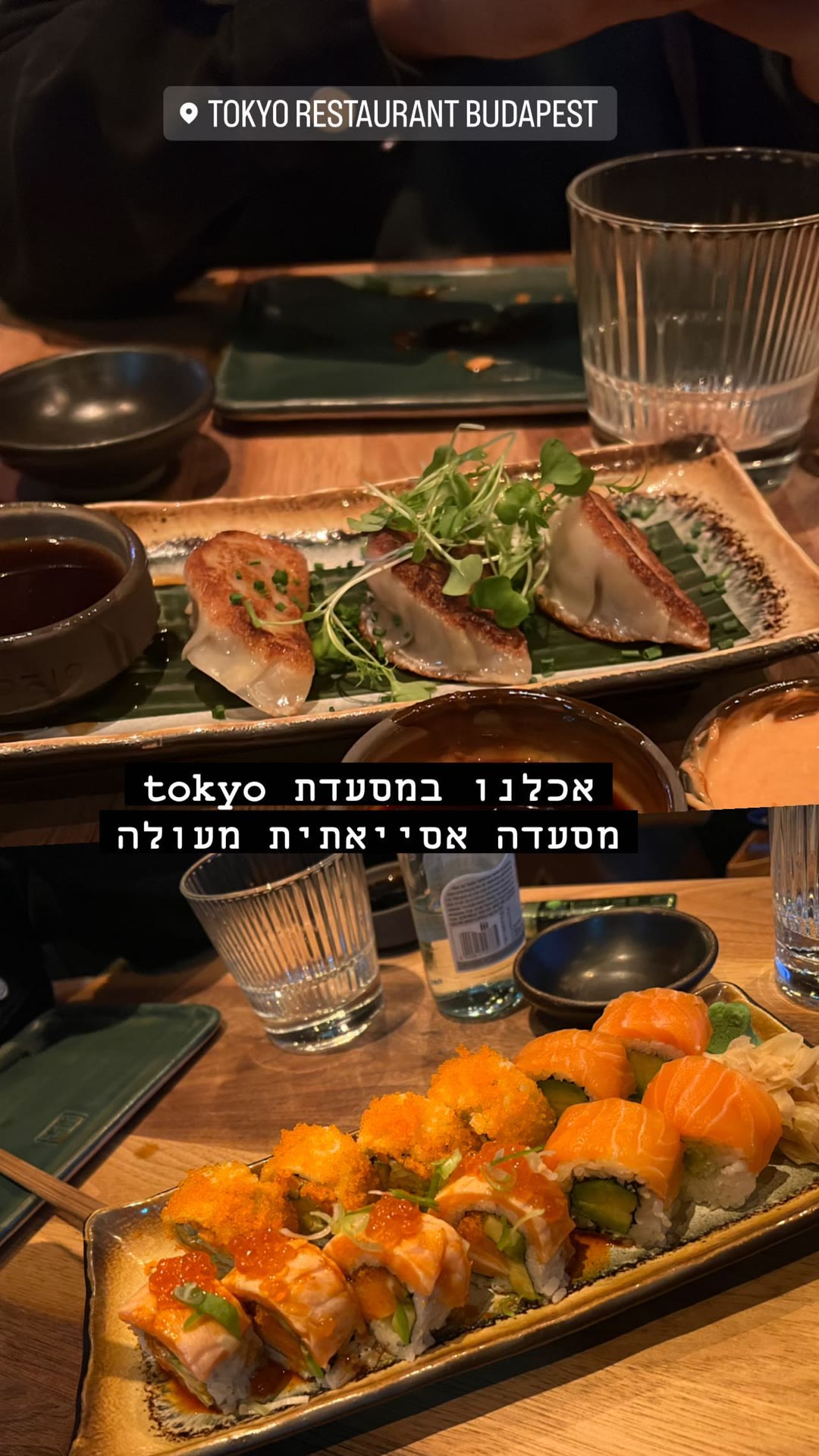 Tokyo Restaurant, Budapest — sushi & gyoza