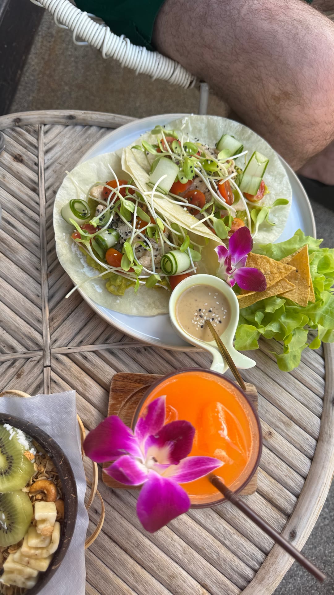 Healthy brunch in Koh Samui