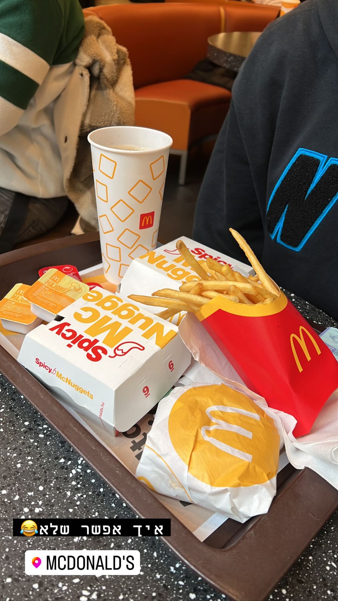 McDonald's stop in Budapest