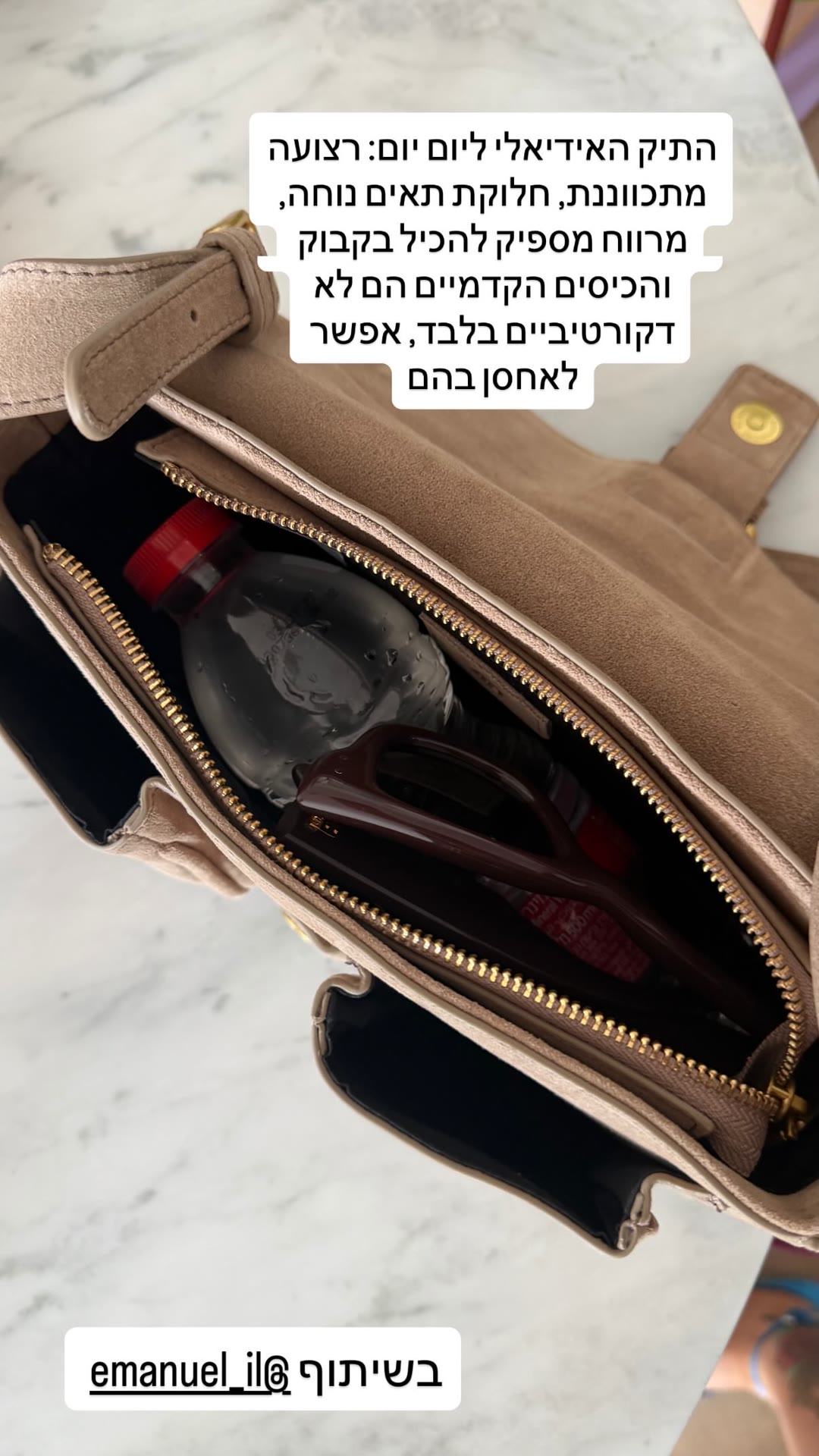 תיק עמנואל בז' - סקירת פנים התיק