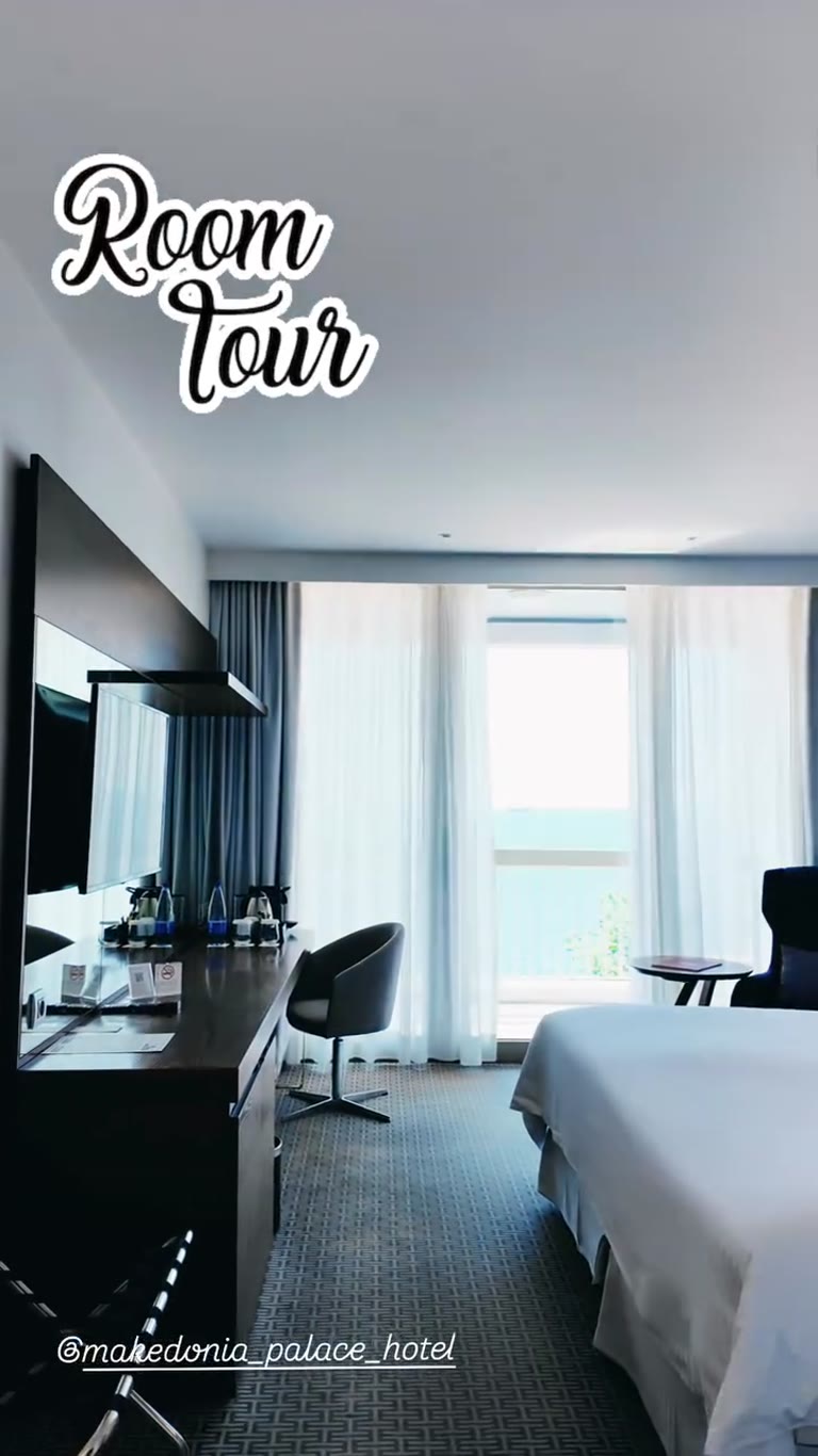 סיור בחדר במלון Makedonia Palace בסלוניקי