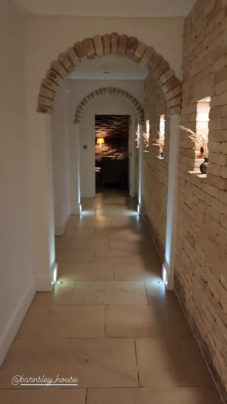 חדר המנוחה בספא של Barnsley House