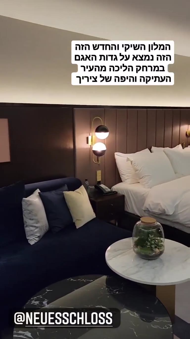 Neues Schloss Privat Hotel – מלון שיקי בציריך
