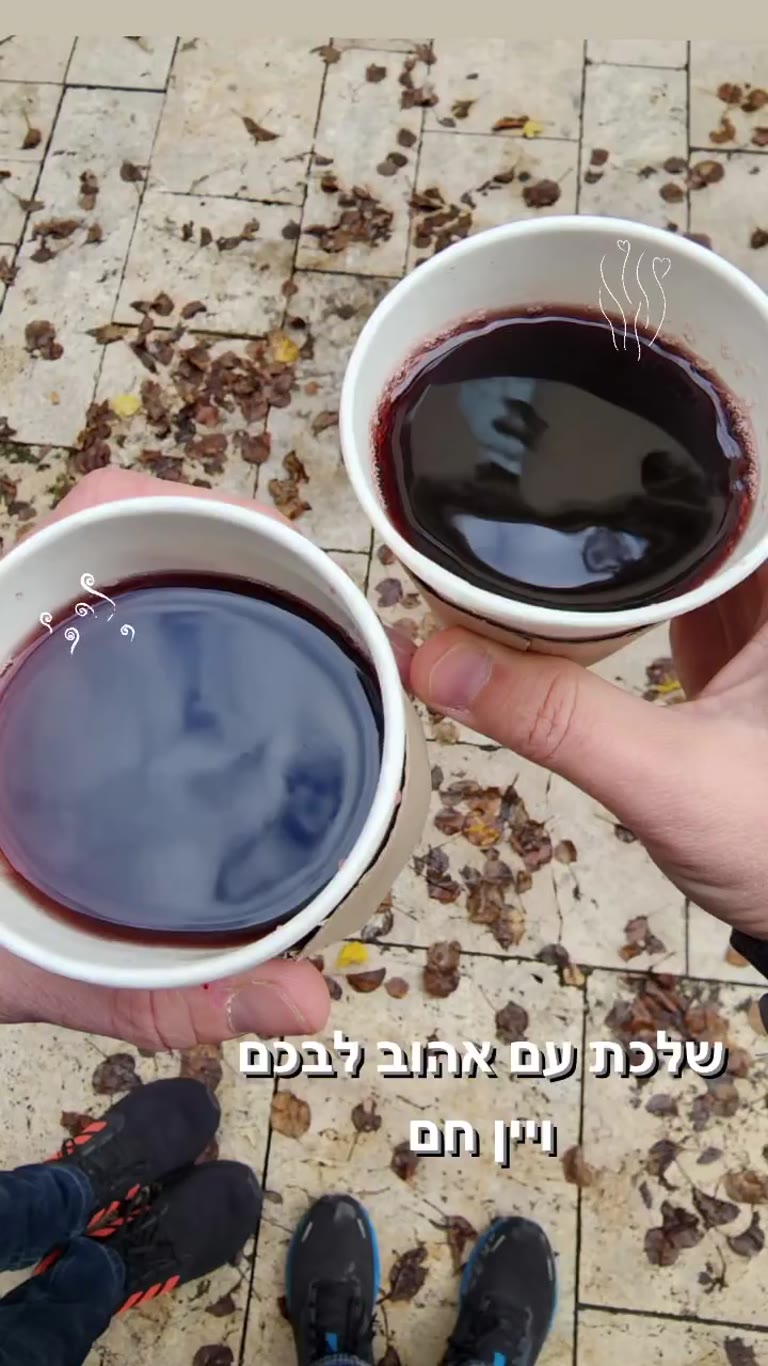 יין חם בבודפשט בשלכת