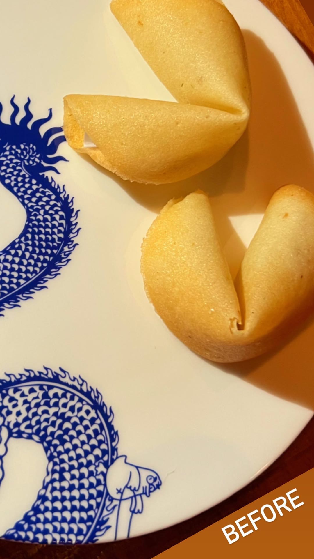 עוגיות מזל בארוחה סינית בברלין