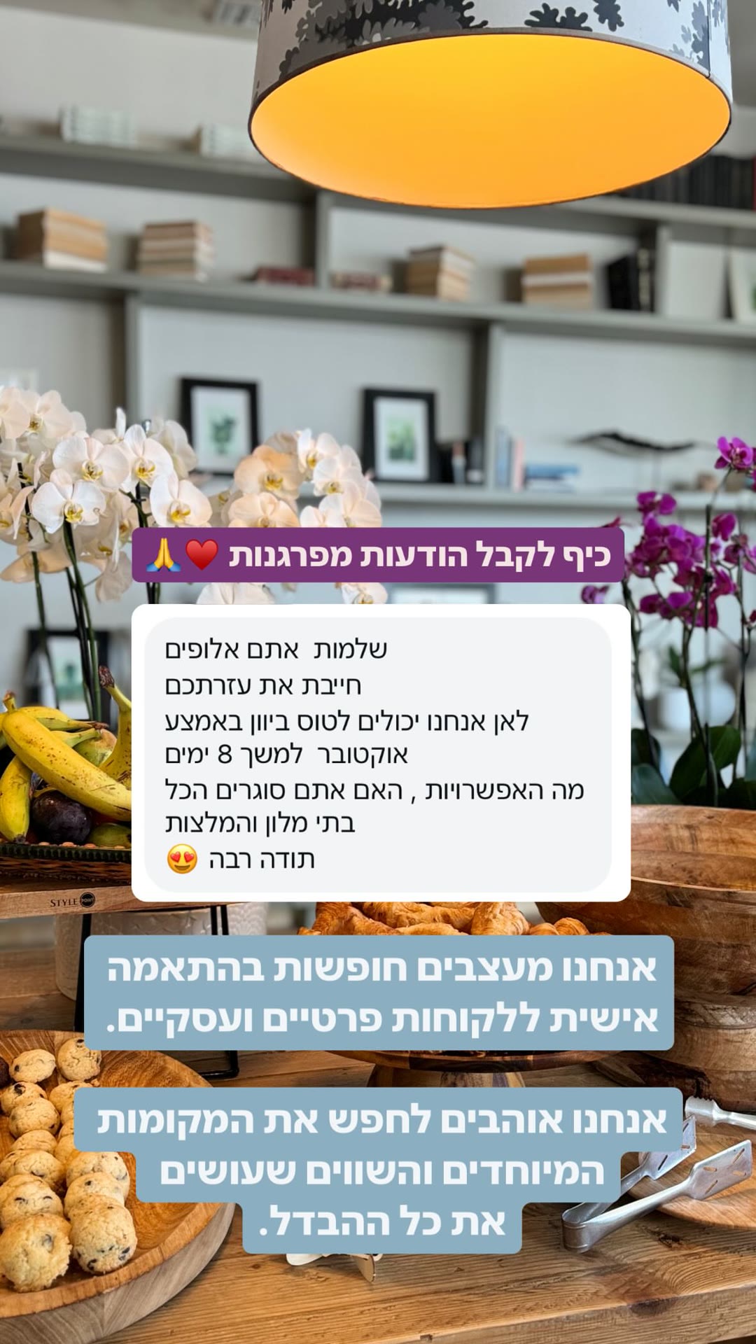 הודעה מפרגנת מלקוחה: תכנון 8 ימים ביוון