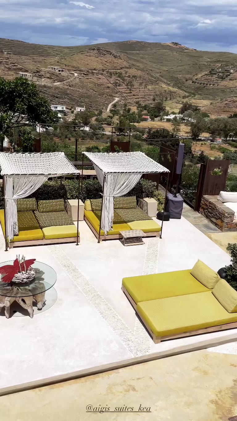 Aigis Suites Kea – בריכת אינפיניטי עם נוף למפרץ בקאה