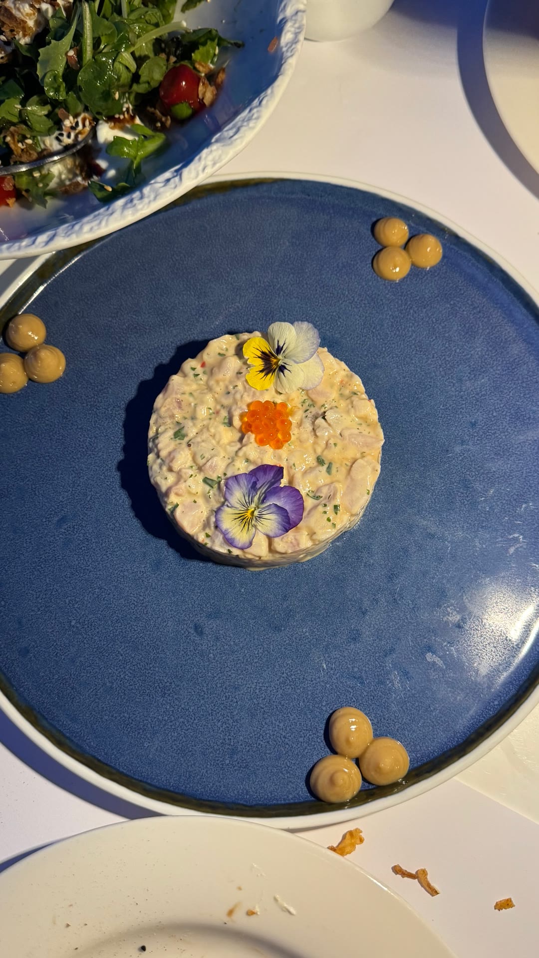 Fish tartare at Korali Seafood, Skopelos