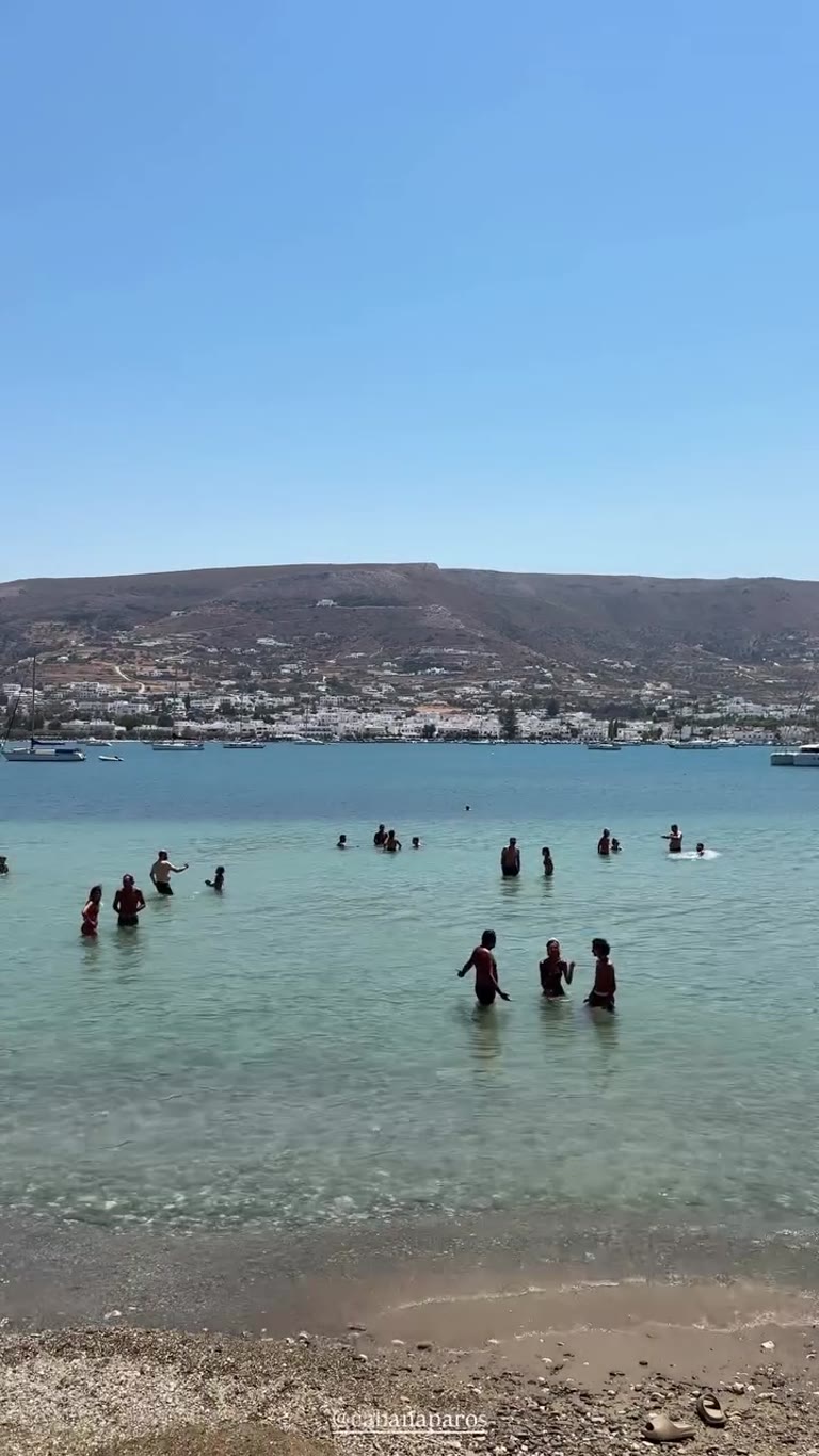 Cabana Paros – חוף עם מים צלולים בפארוס