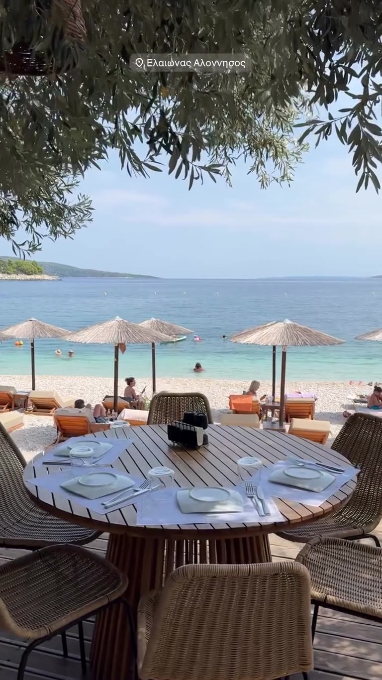 Eleonas beach restaurant, Leftos Gialos, Alonissos