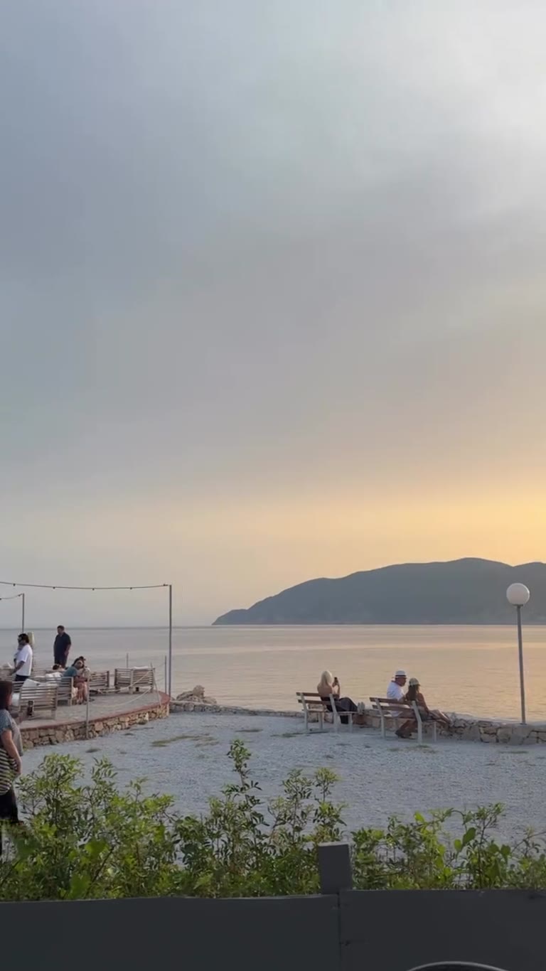 Sunset Over the Sea at Santikos Collection, Skopelos