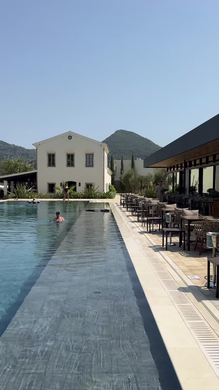הבריכה של The Olivar Suites בקורפו