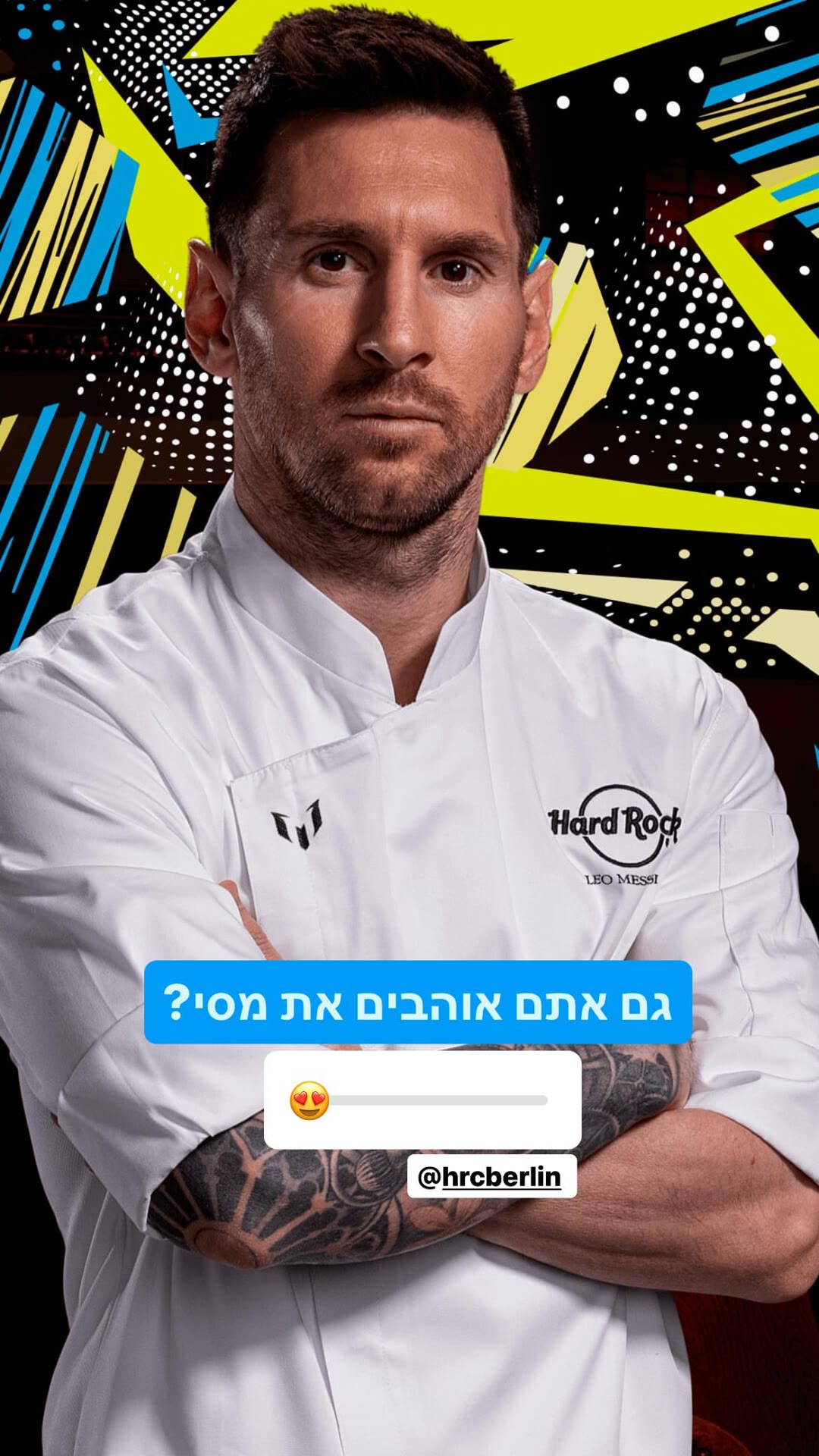 מסי ב-Hard Rock Cafe Berlin