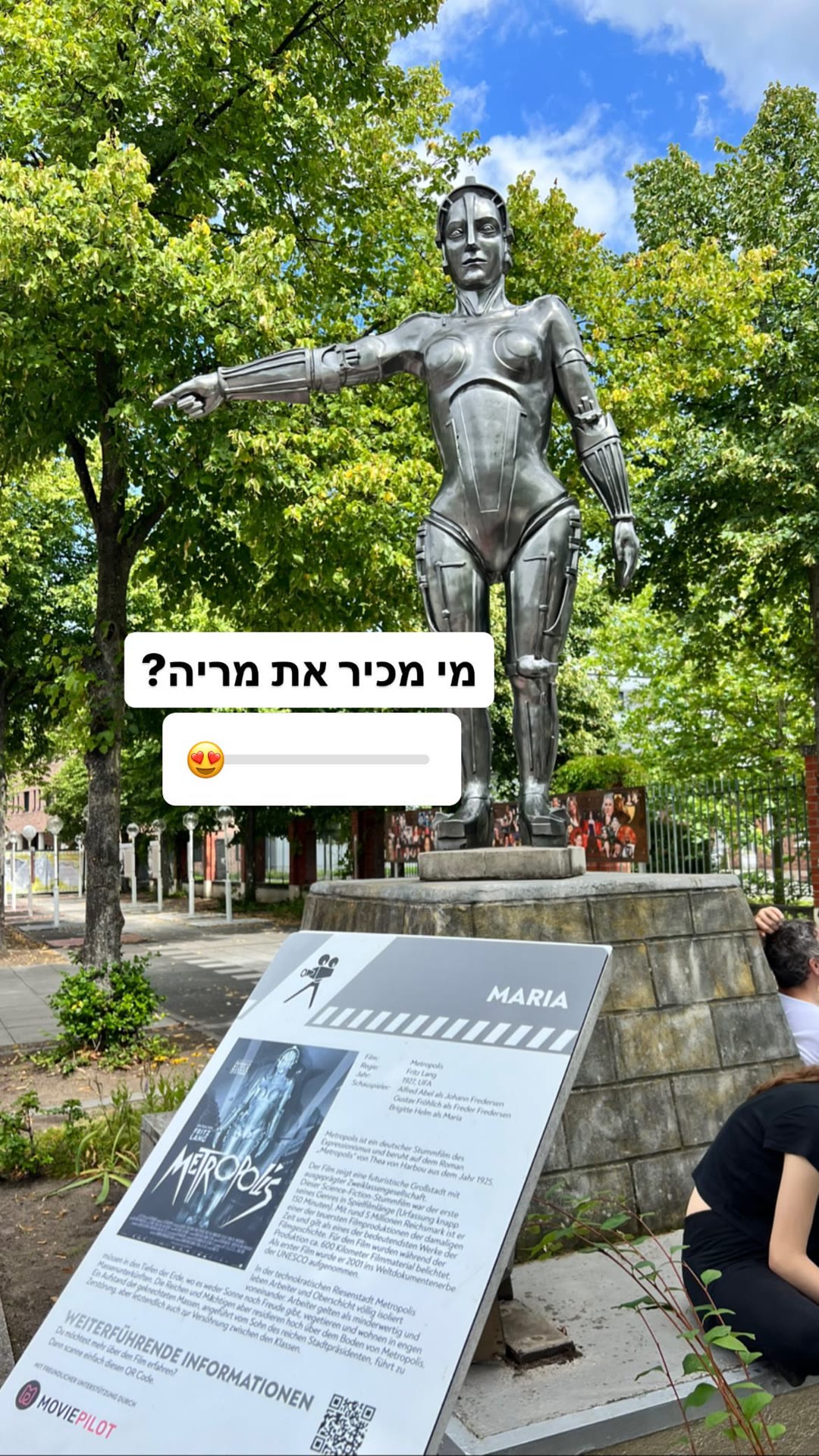 Maria statue from Metropolis, Babelsberg
