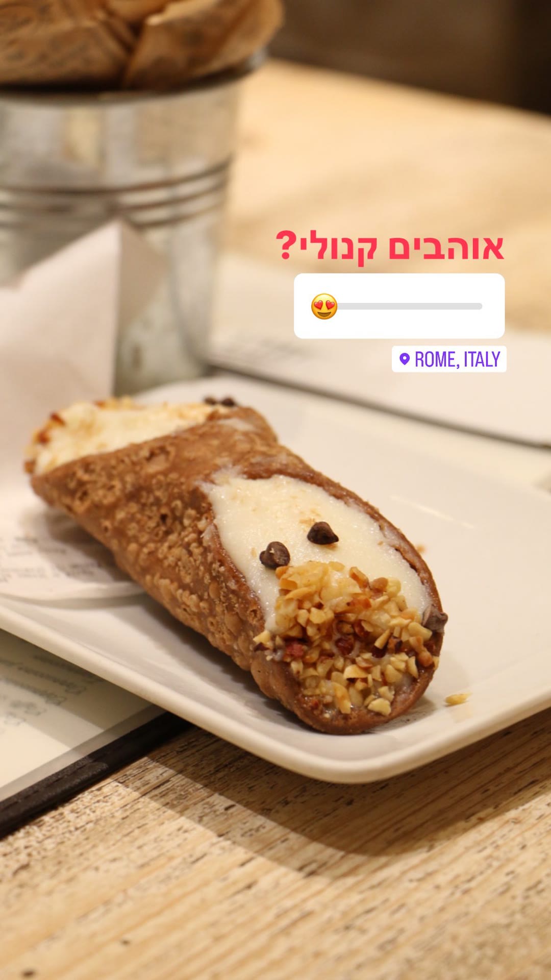 Cannoli in Rome