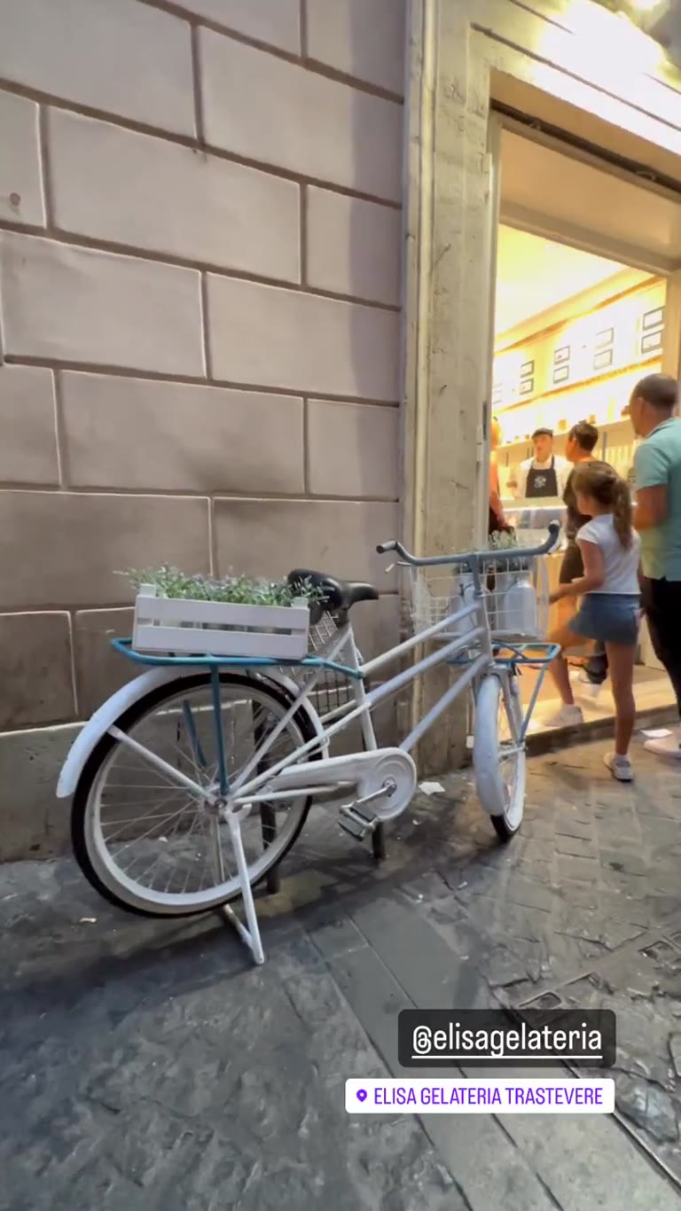 Elisa Gelateria in Trastevere, Rome