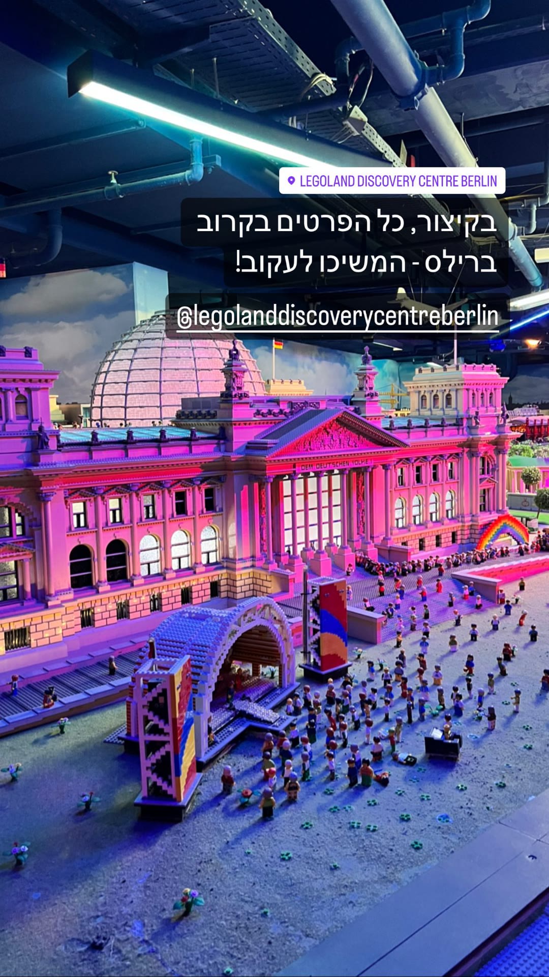 LEGOLAND Discovery Centre Berlin – Miniland Reichstag