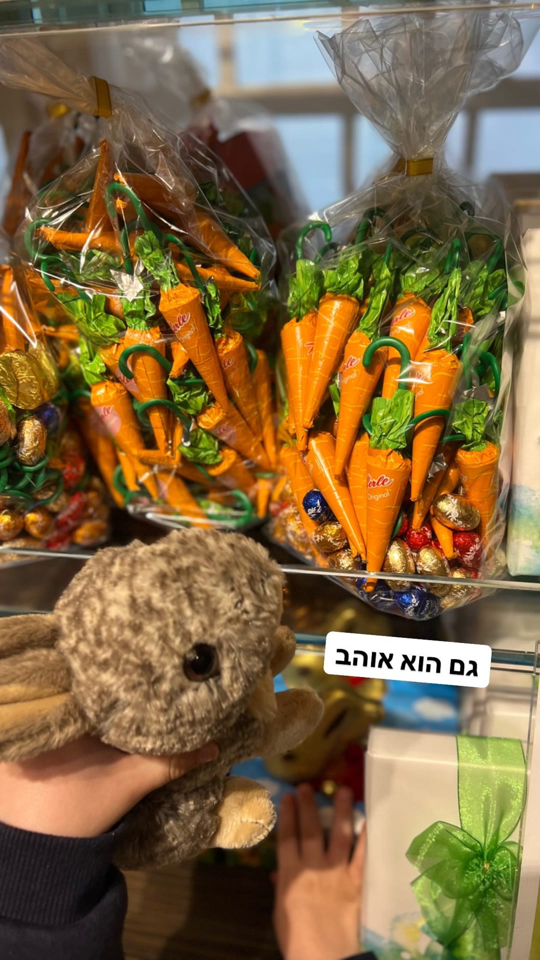 שוקולדים לפסחא בחנות בוינה