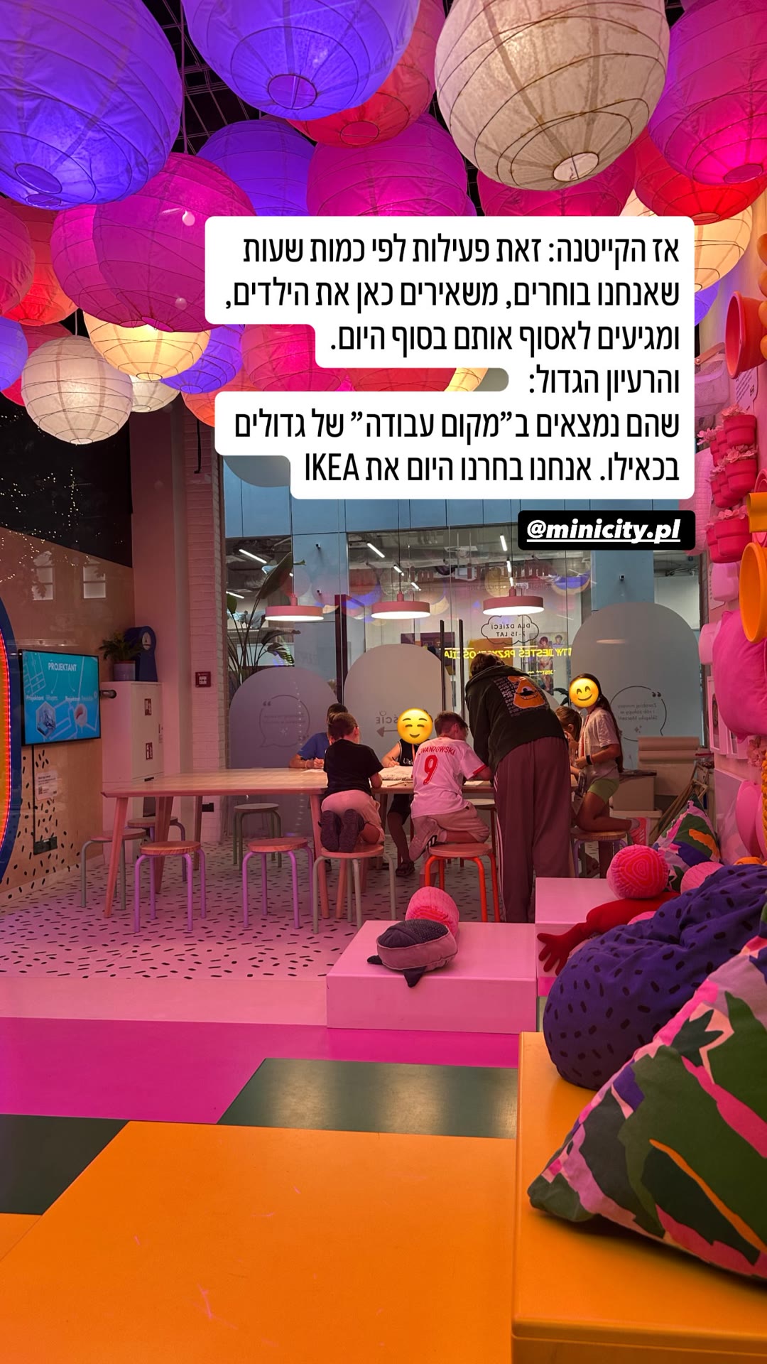 Minicity Warsaw – kids' mini city with IKEA workshop