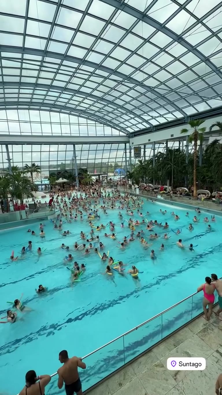 Suntago water park near Warsaw