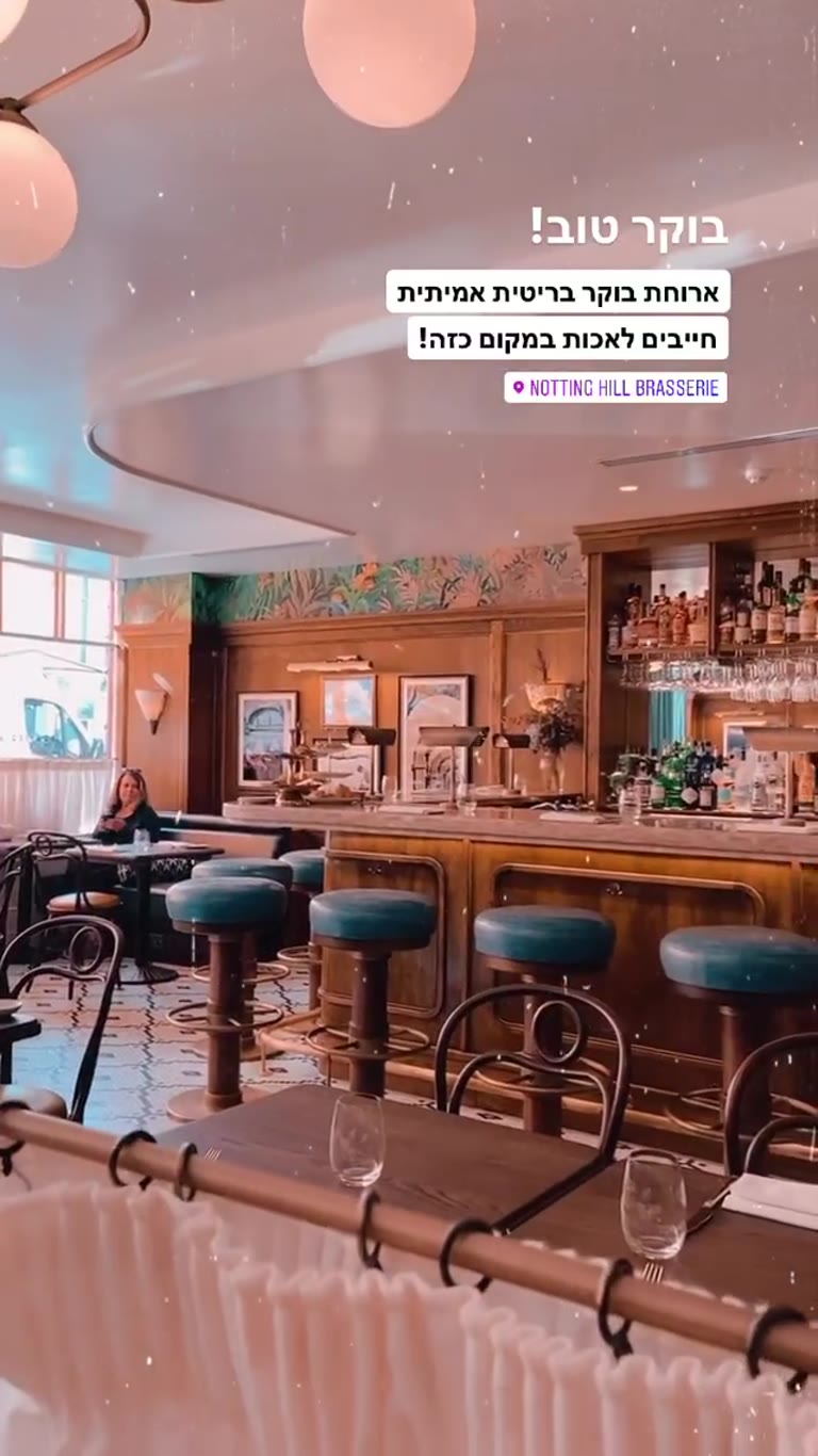 Notting Hill Brasserie – British breakfast in London