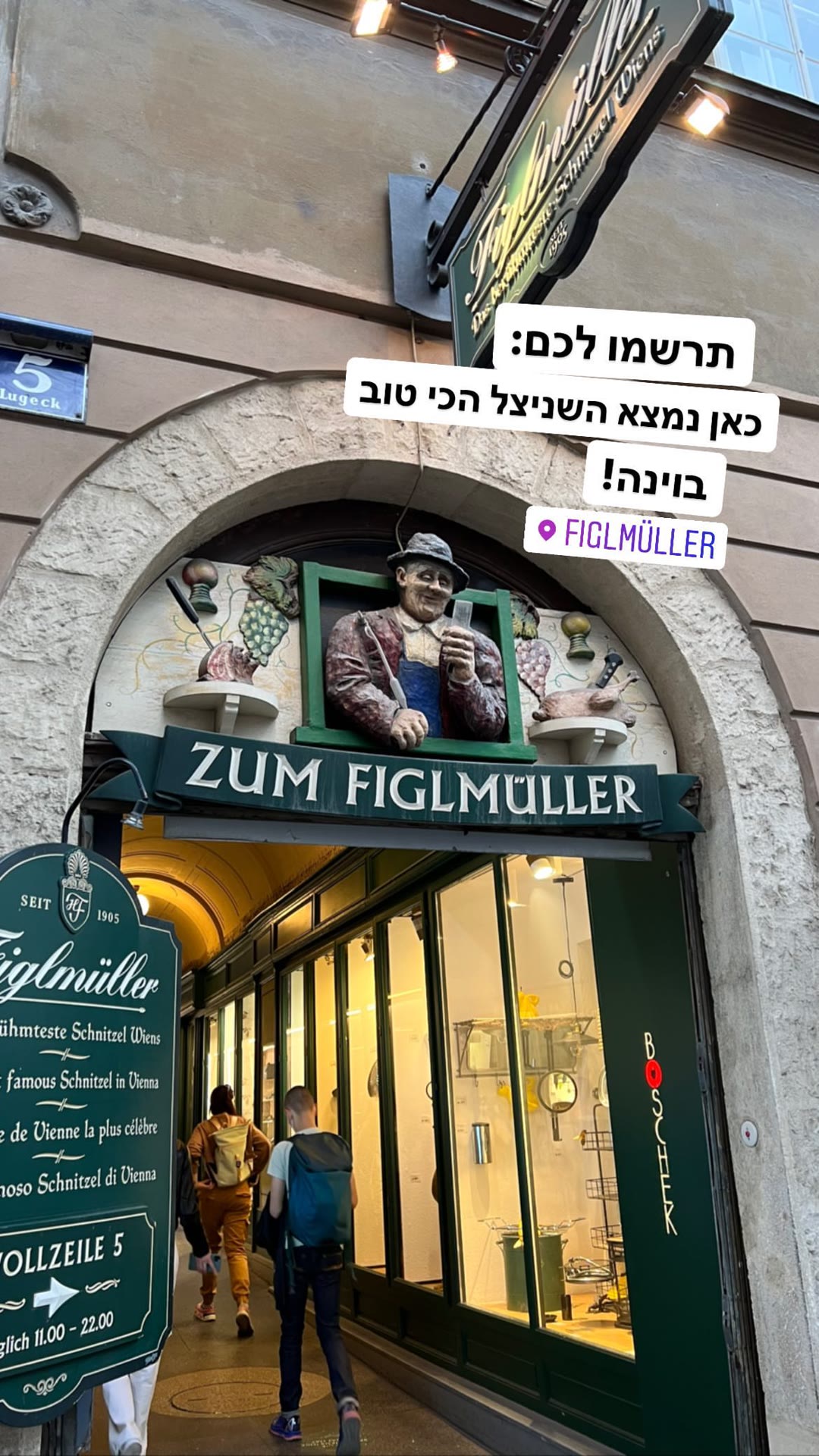 Figlmüller Vienna – best schnitzel in town