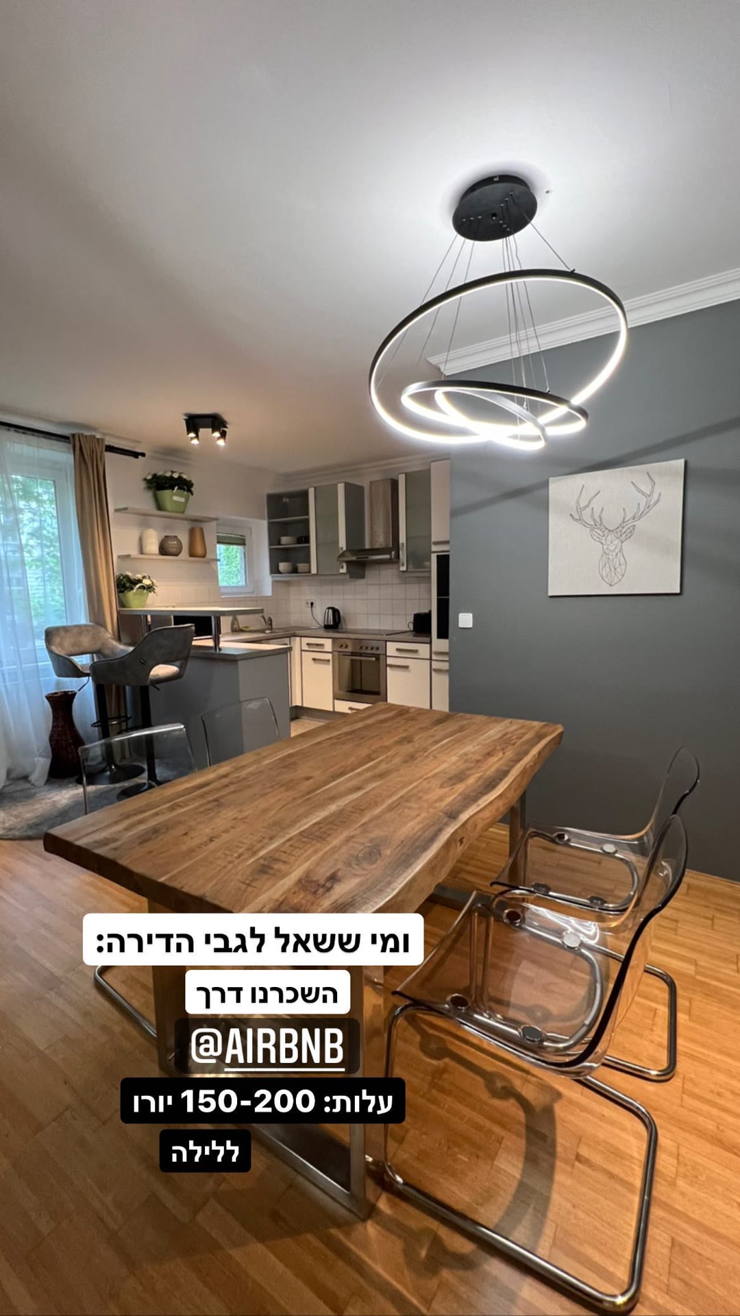 דירת Airbnb בוינה – 150-200 יורו ללילה