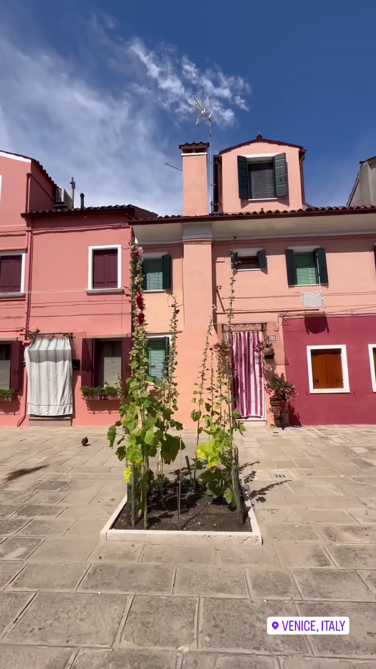 Burano's colourful houses, Venice