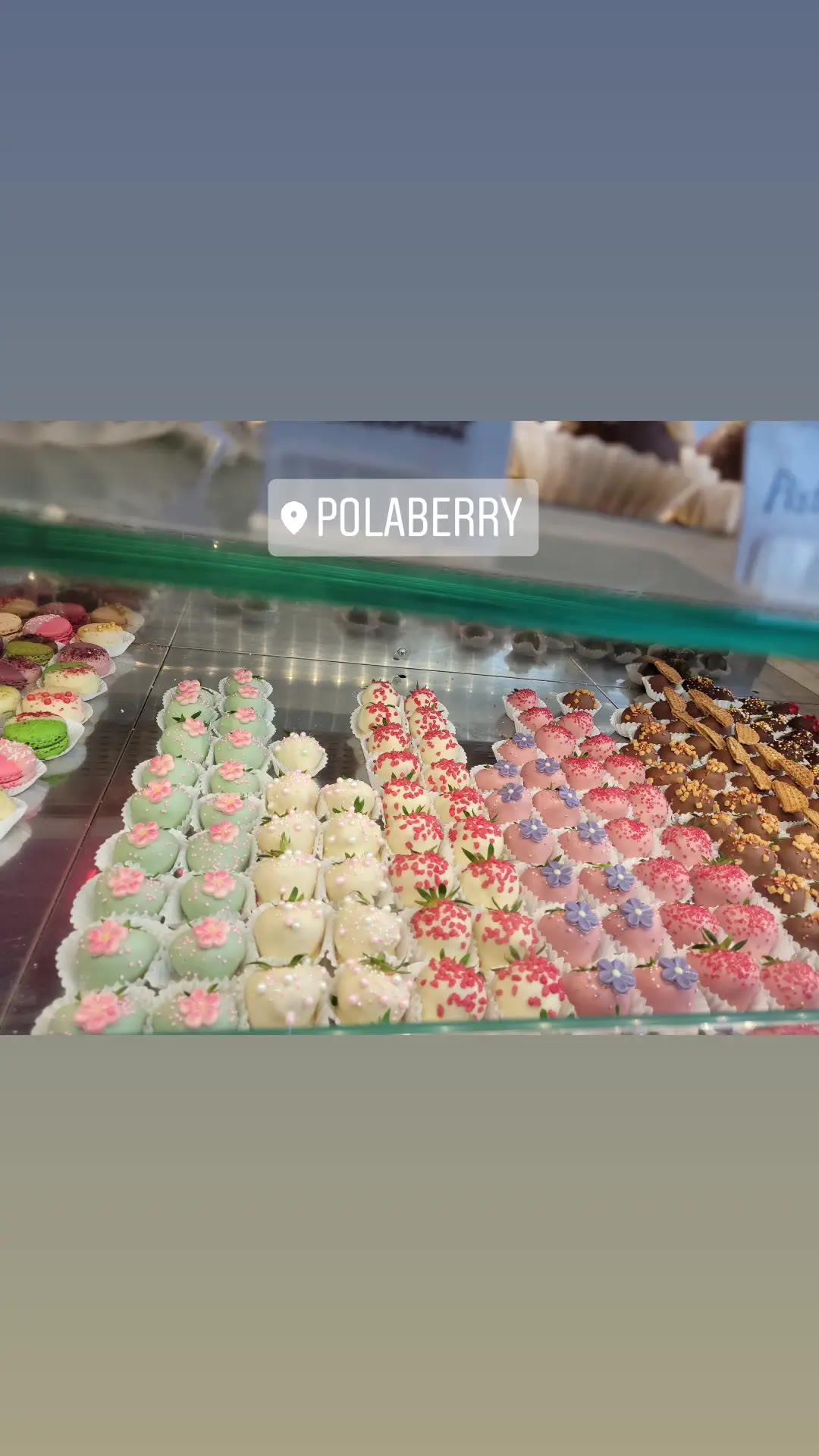 Polaberry אמסטרדם - תותים מצופים שוקולד