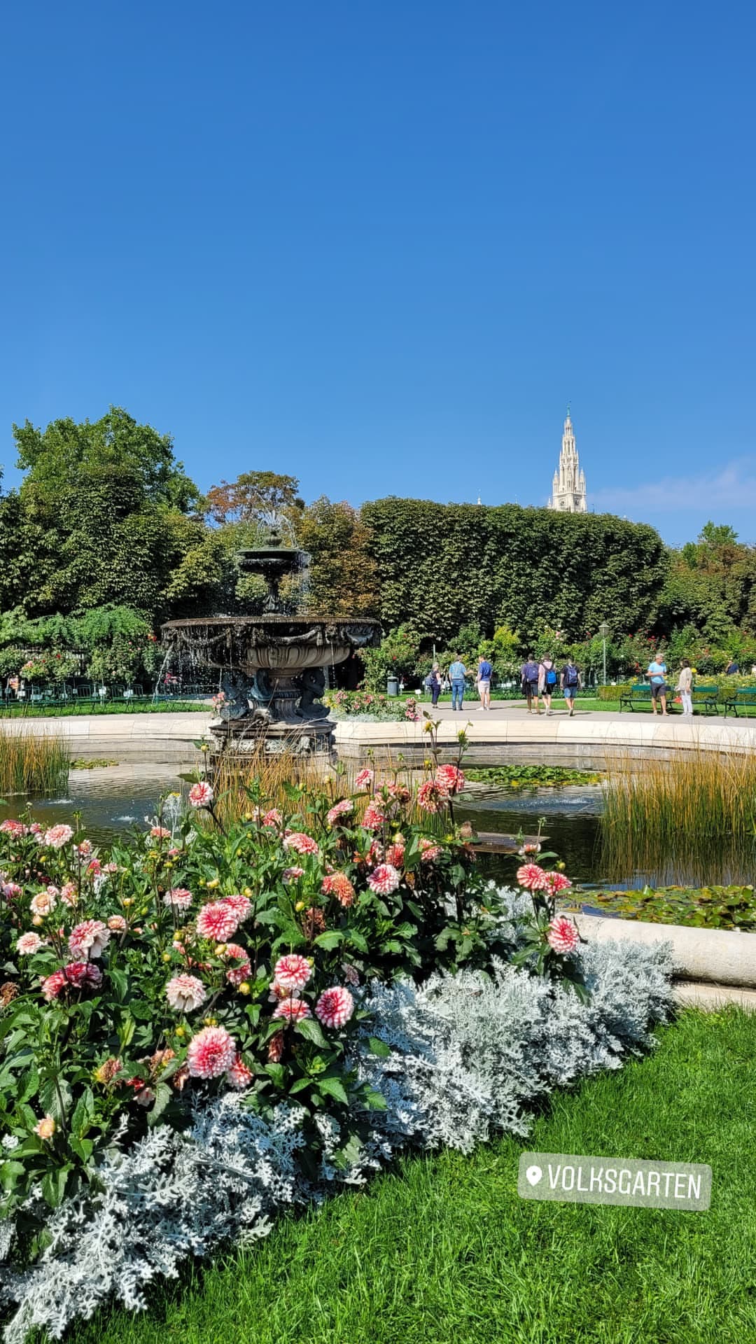 Volksgarten – גן הוורדים של וינה
