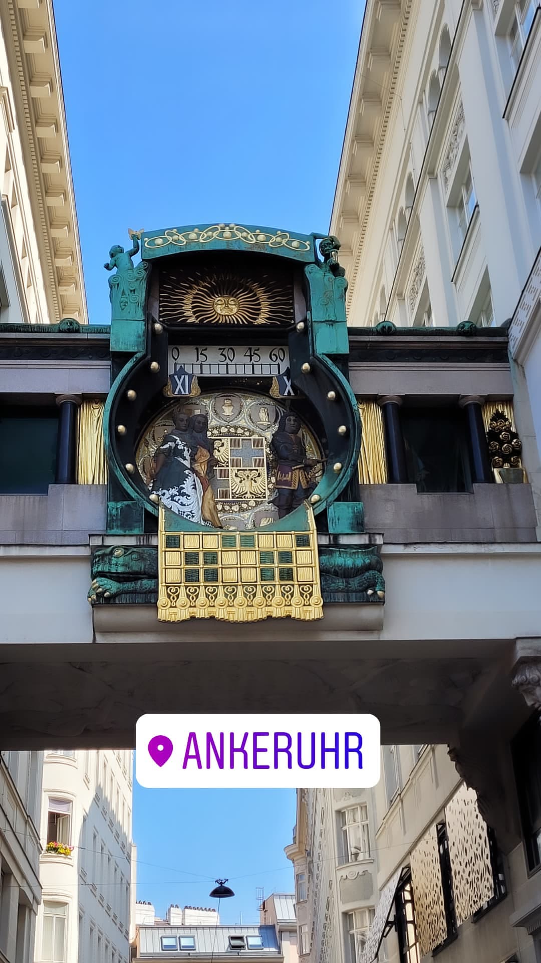 Ankeruhr – שעון העוגן בוינה