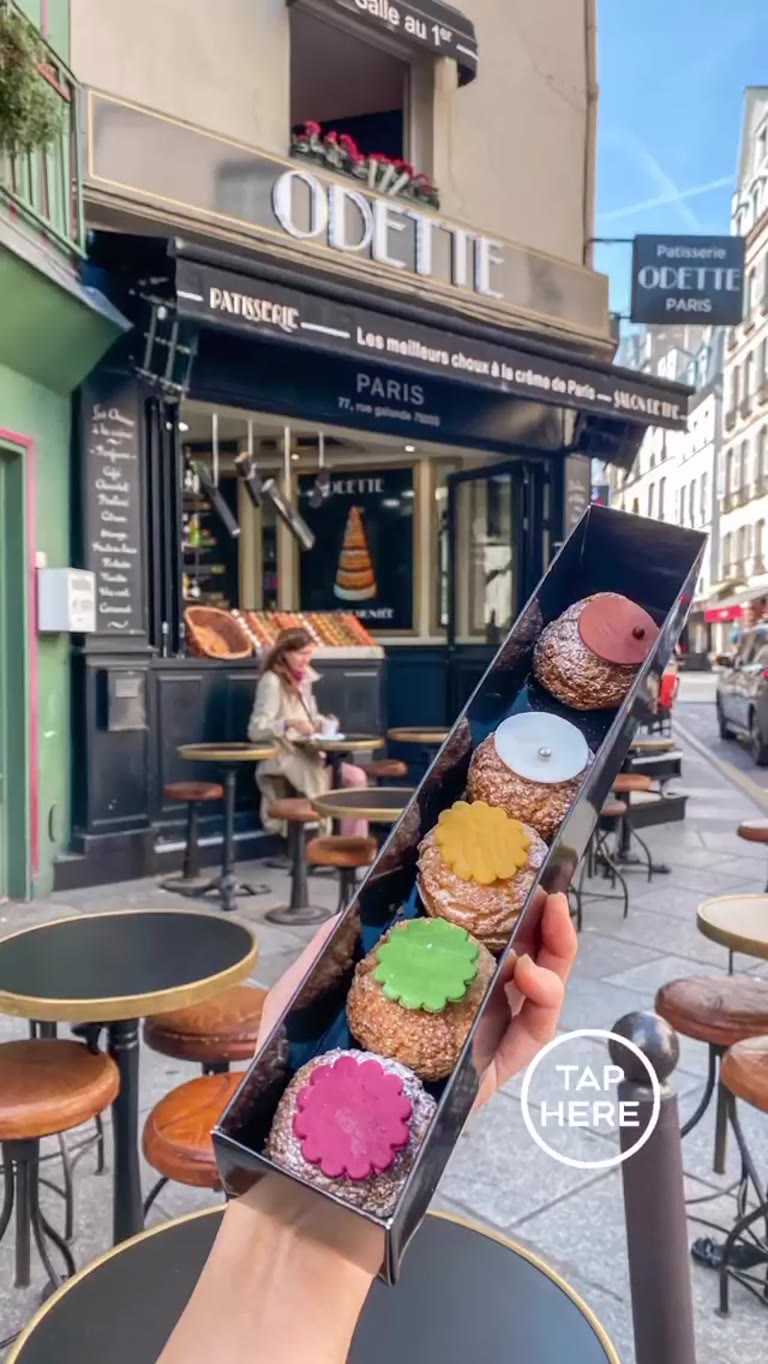 Odette Paris — choux à la crème
