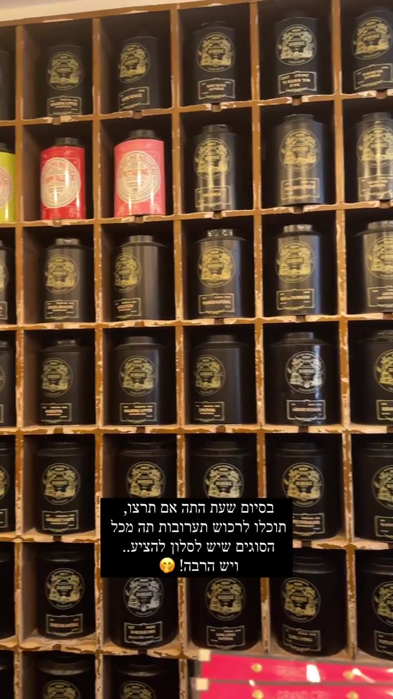 קניית תה בסלון התה של מרייאז' פרר, פריז
