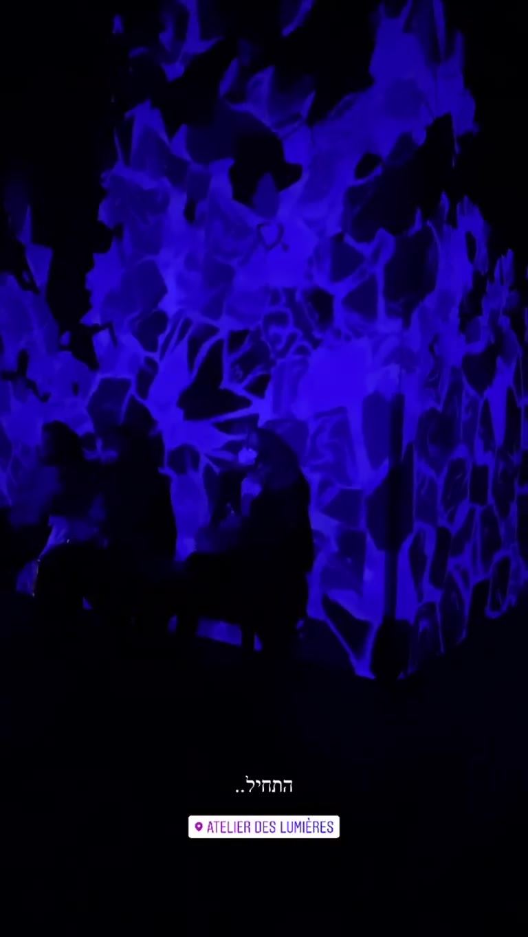 Atelier des Lumières — Gaudí light show, Paris