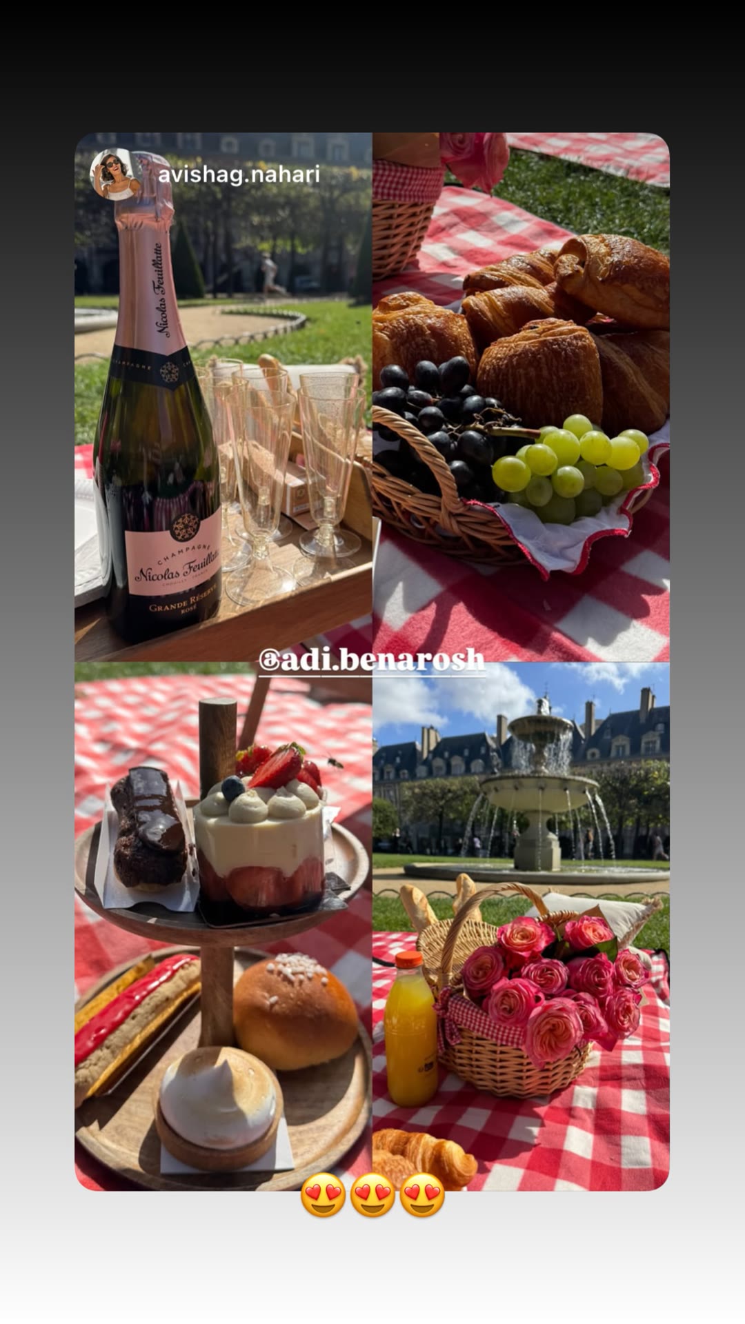 Picnic at Place des Vosges, Paris