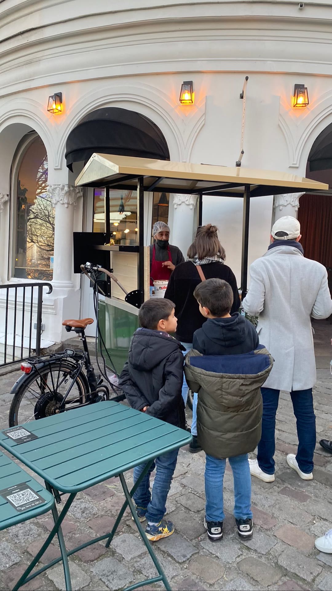 Crêpe stand in Montmartre