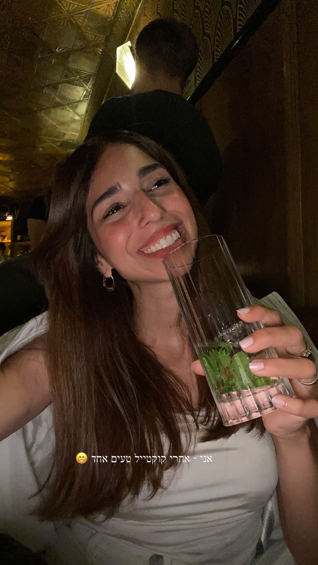 קוקטייל טעים בבר לילי