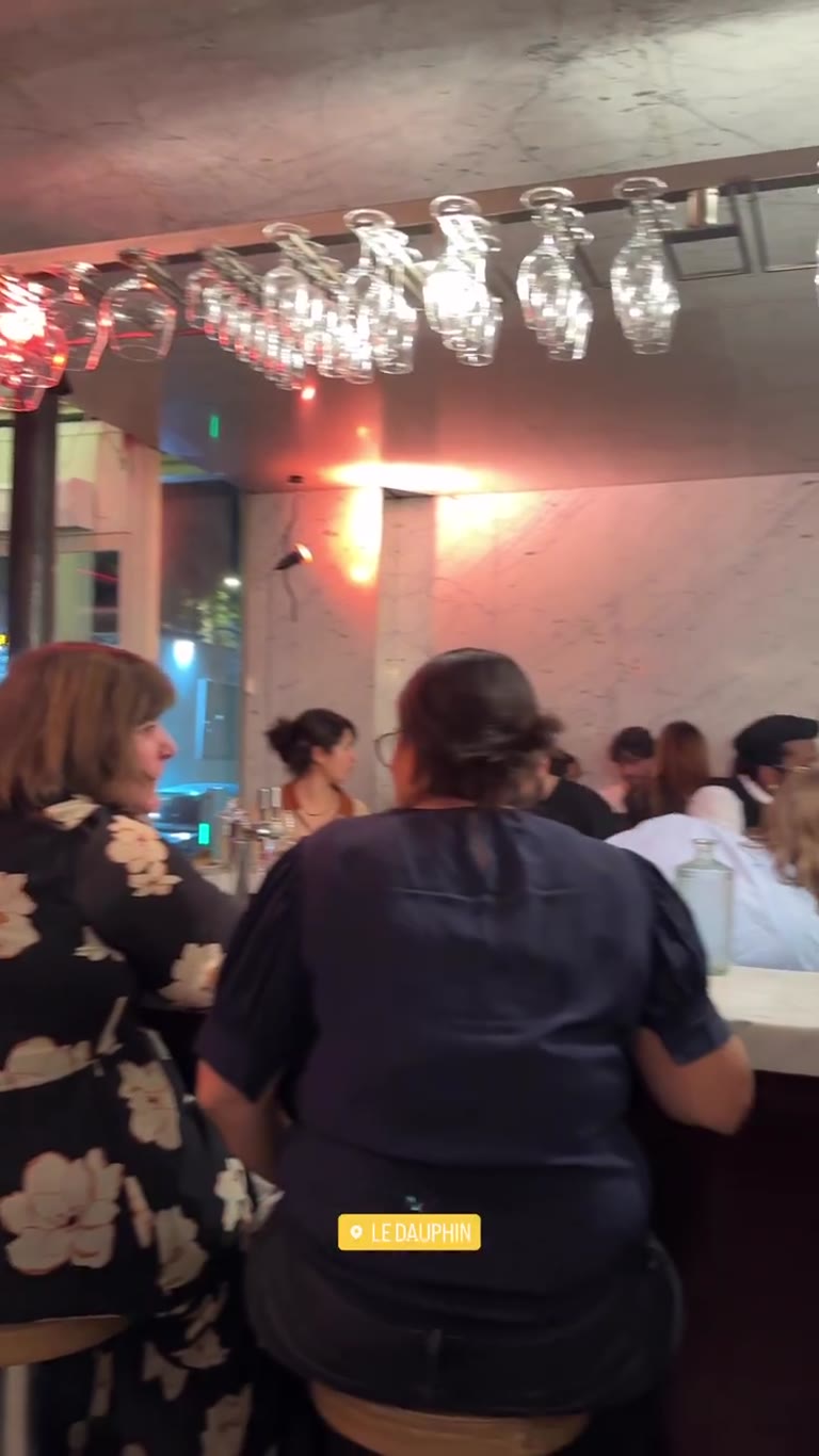 Le Dauphin wine bar, Paris