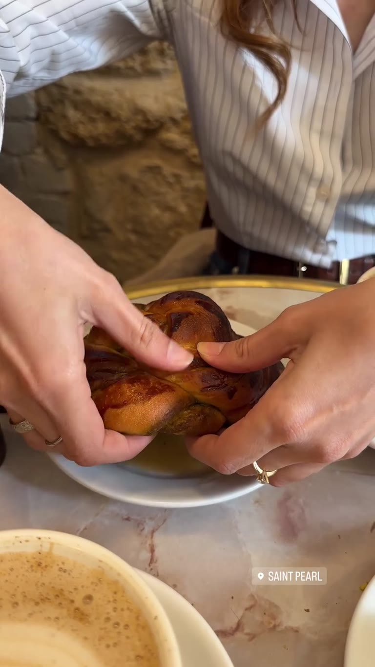 Pesto babka at Saint Pearl, Paris