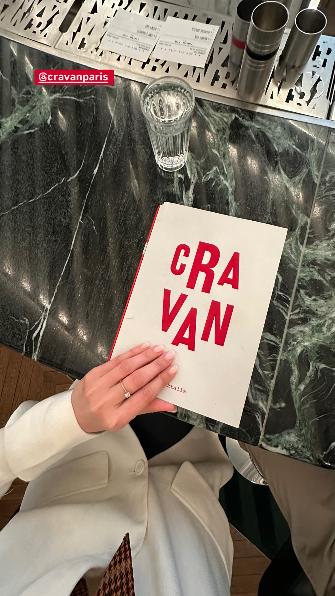 Cocktails at Cravan, Paris