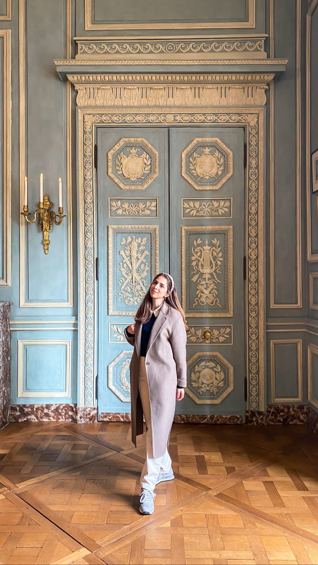 Boiserie-panelled salon in a Paris museum
