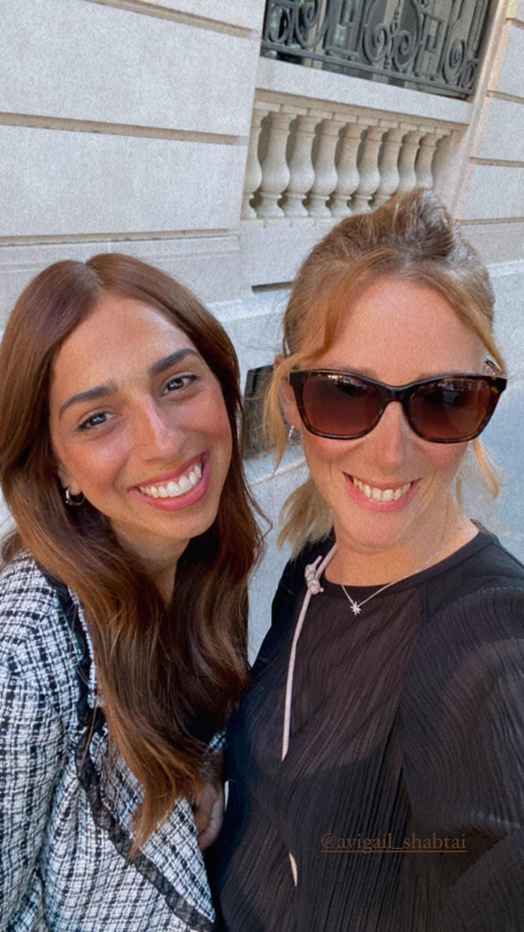 Selfie with @avigail_shabtai in Paris