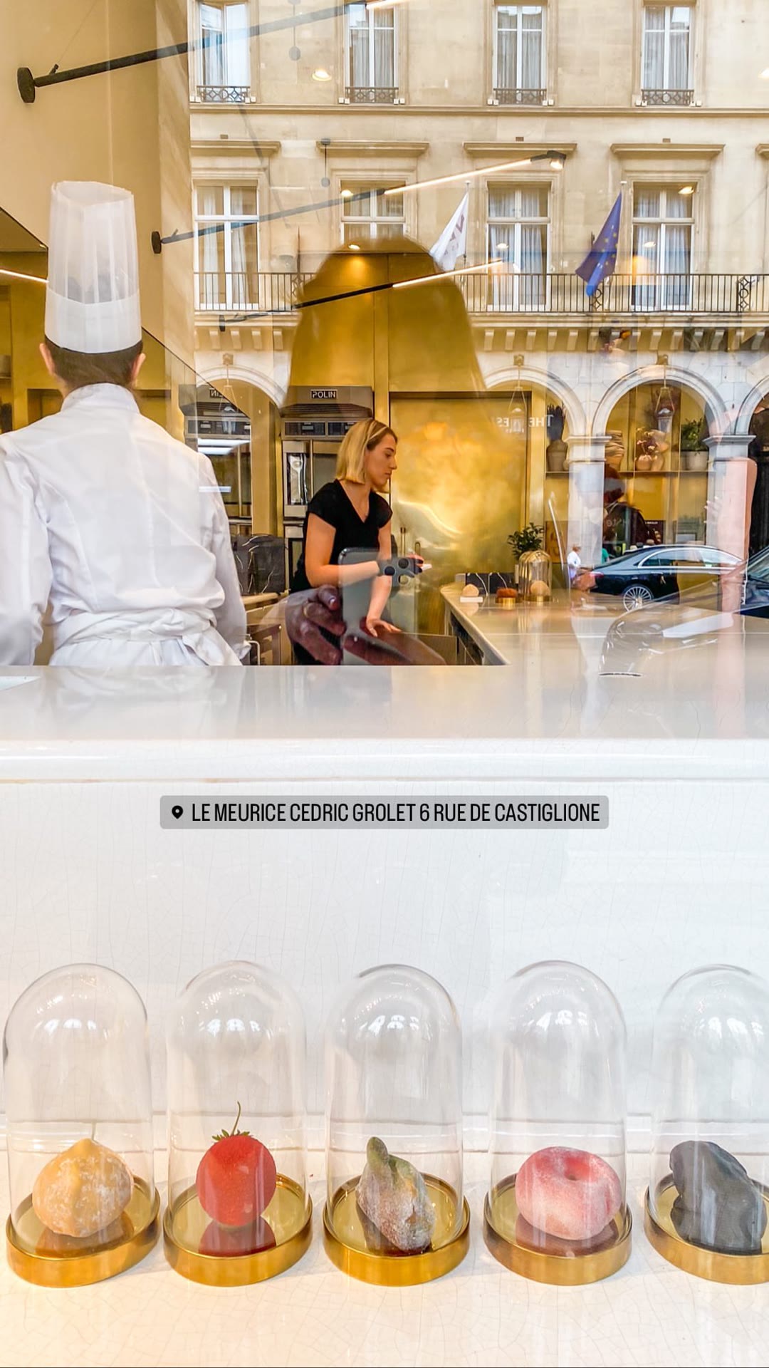 Cédric Grolet Le Meurice fruit pastries, Paris