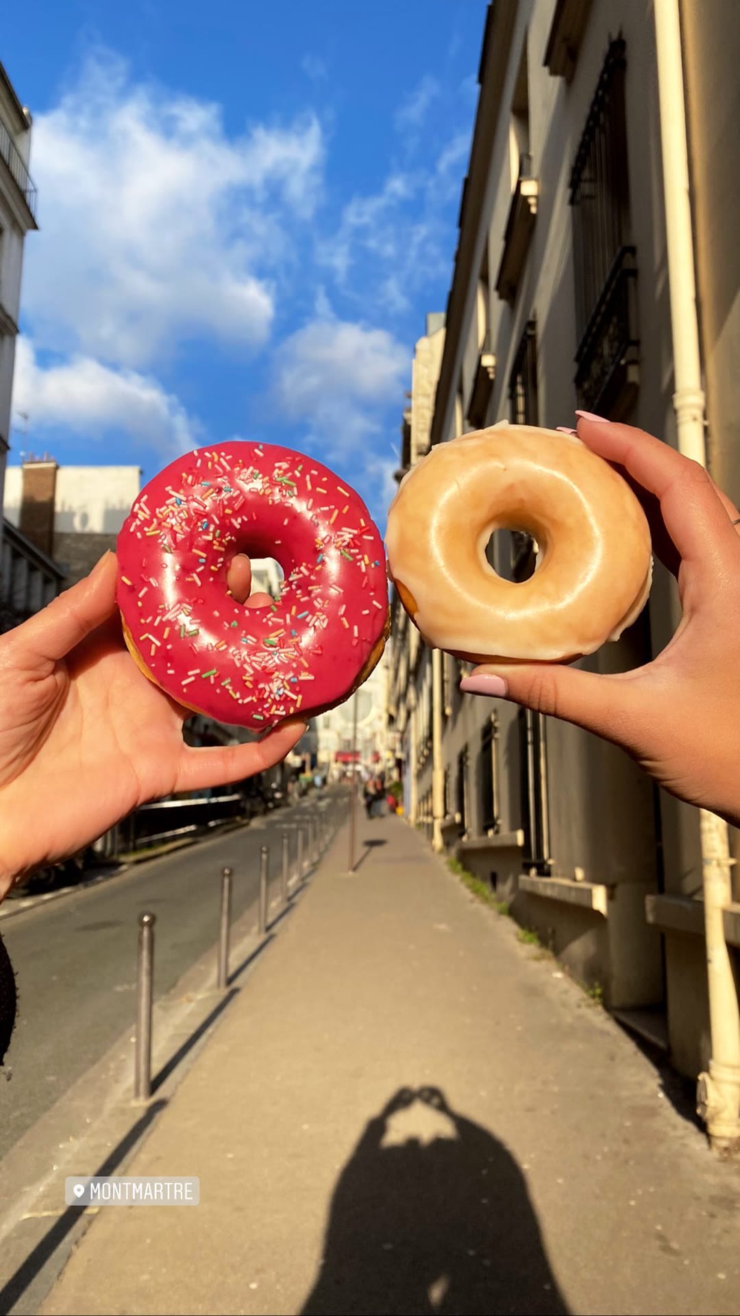 Donuts in the streets of Montmartre